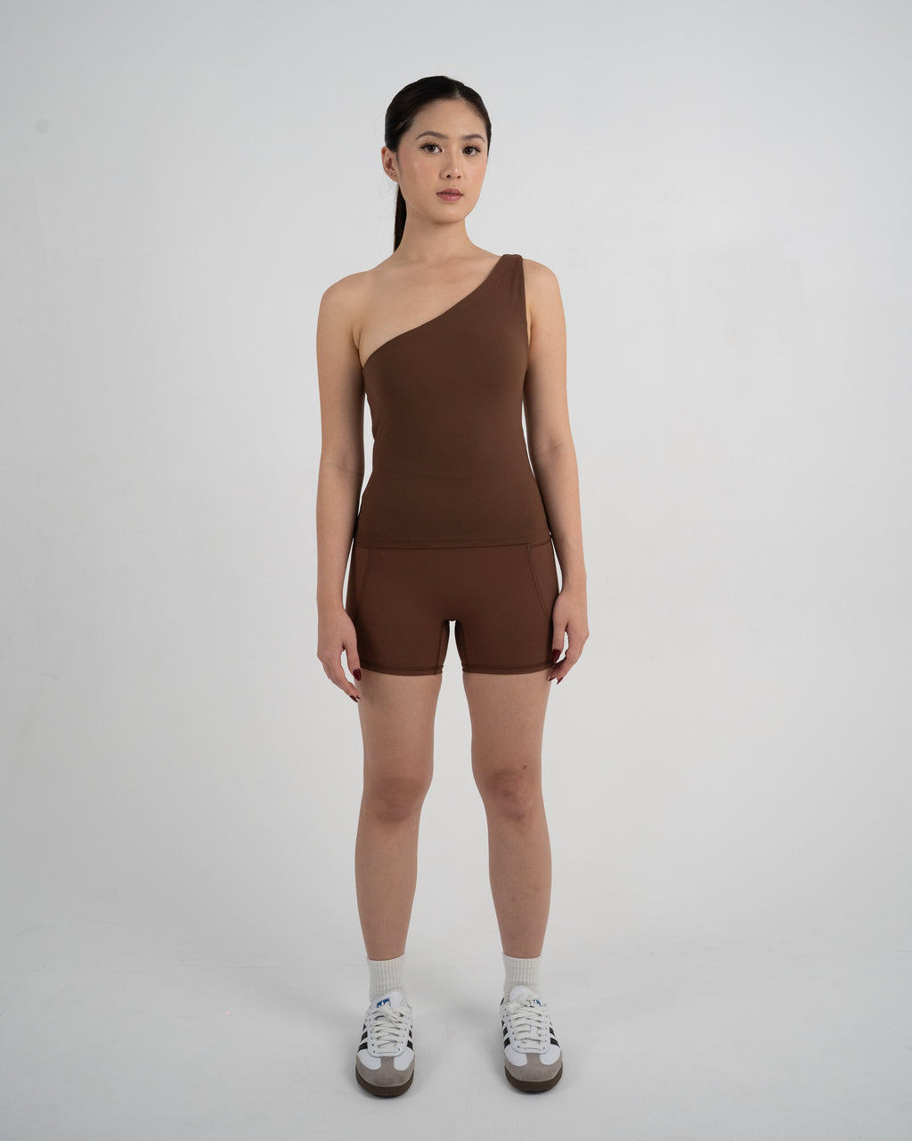 Brown Toga Top