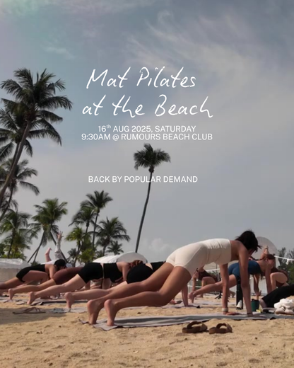 Gleam at Rumours : Mat Pilates at the Beach