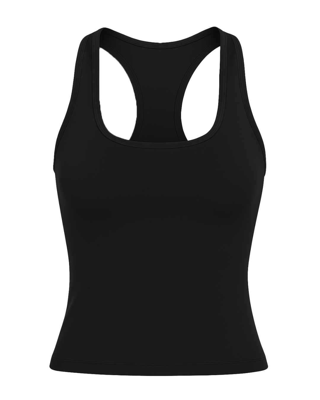Black Racerback Bra Tank