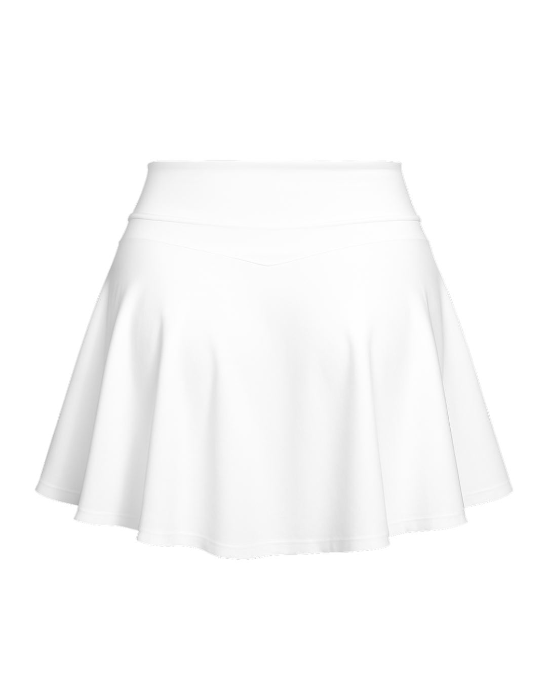 White Rally Skirt