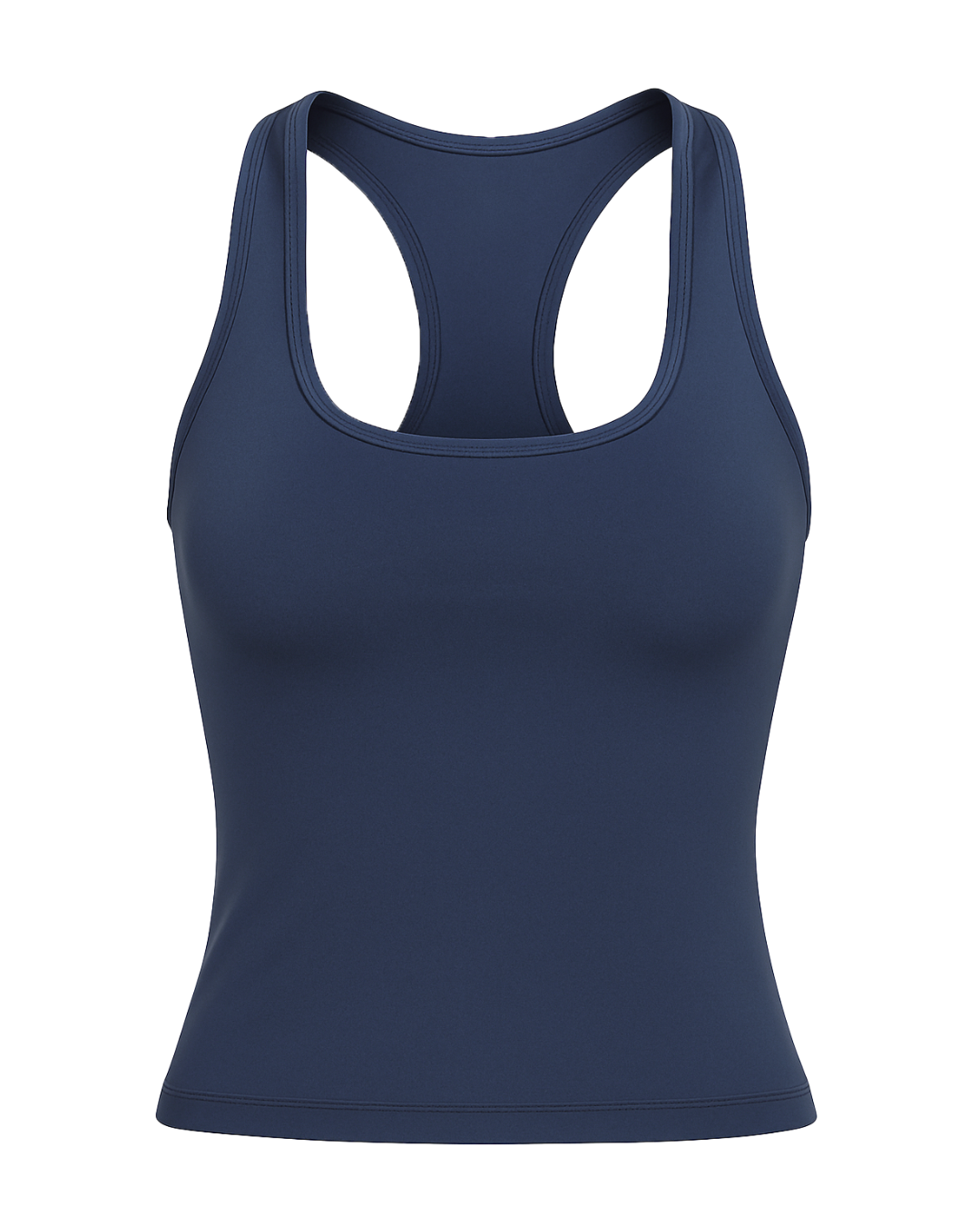 Navy Racerback Bra Tank
