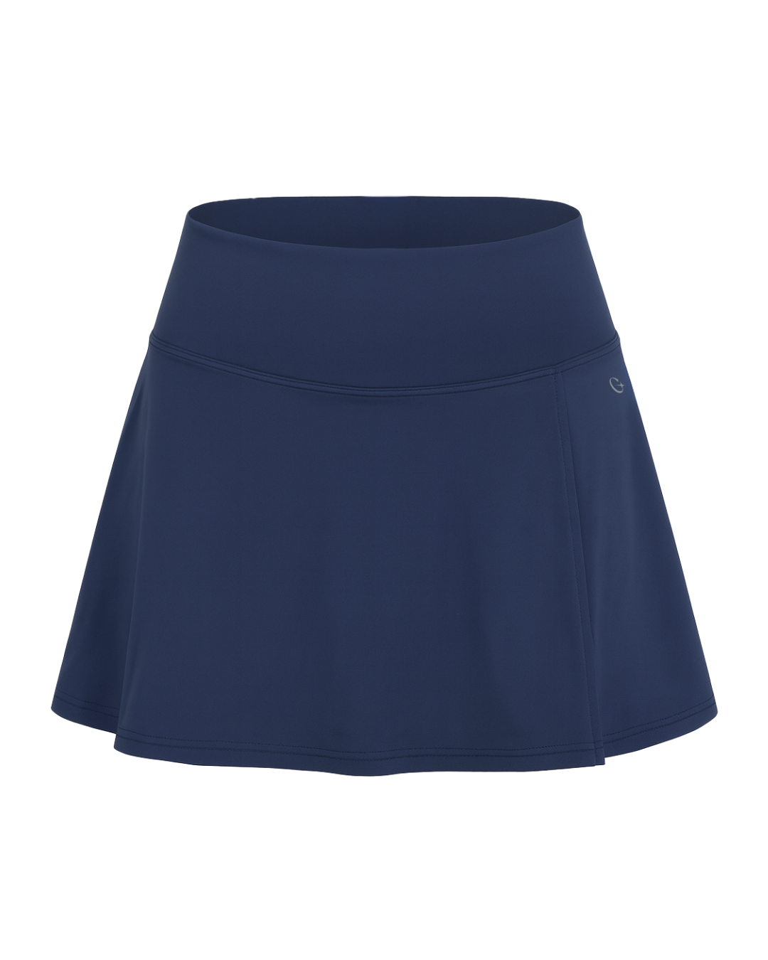 Navy Court Skirt