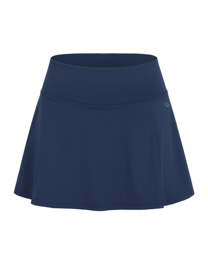 Navy Court Skirt