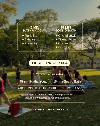 Resonance — a 60-minute Hatha Yoga & Sound Bath experience