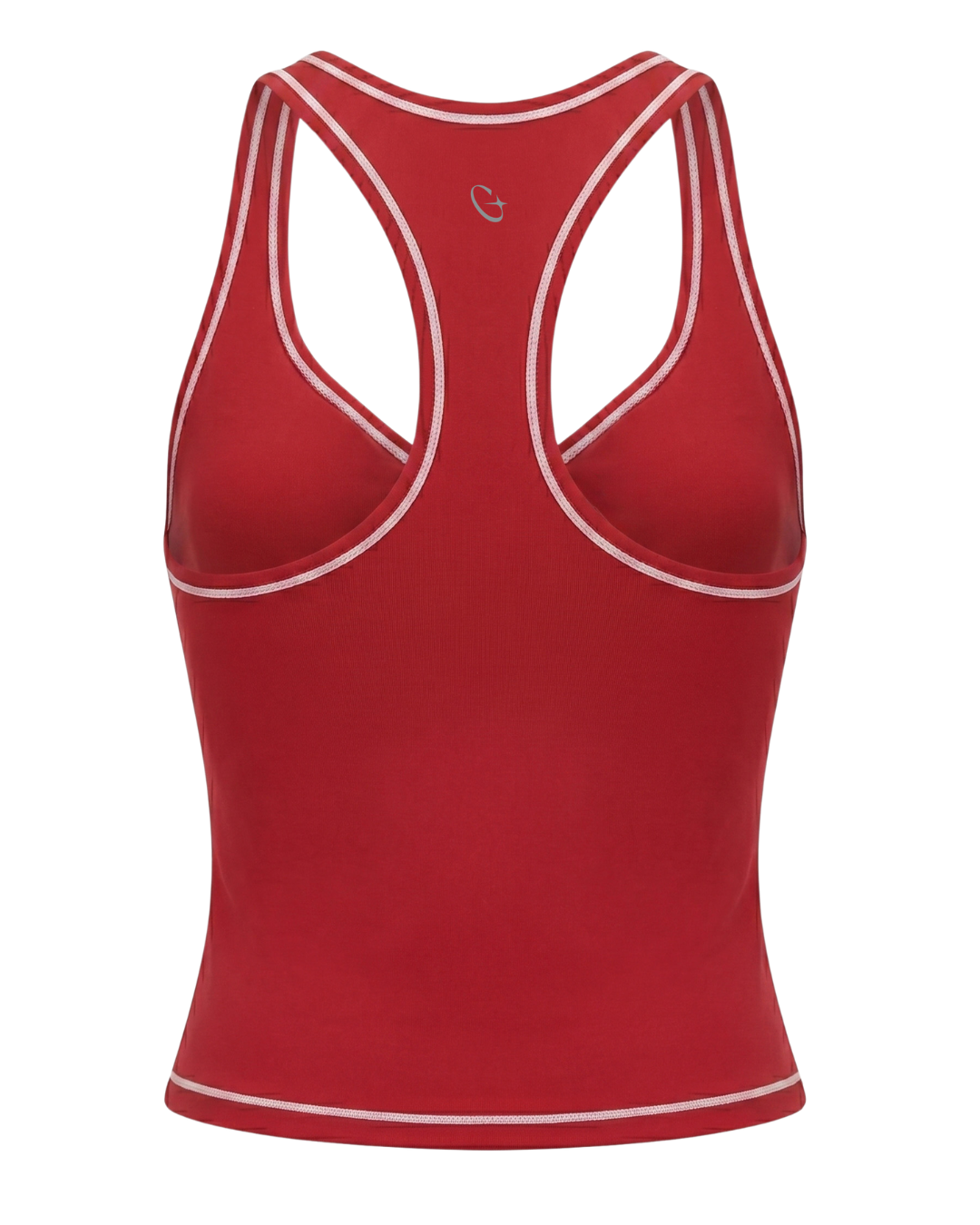 Cherry Contour Racerback Bra Tank