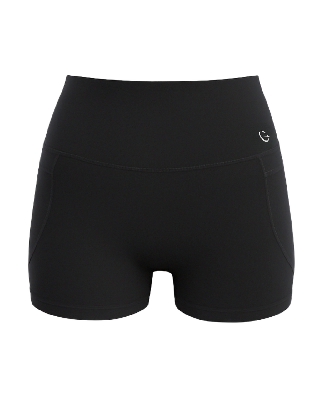 Black Pocket Shorts