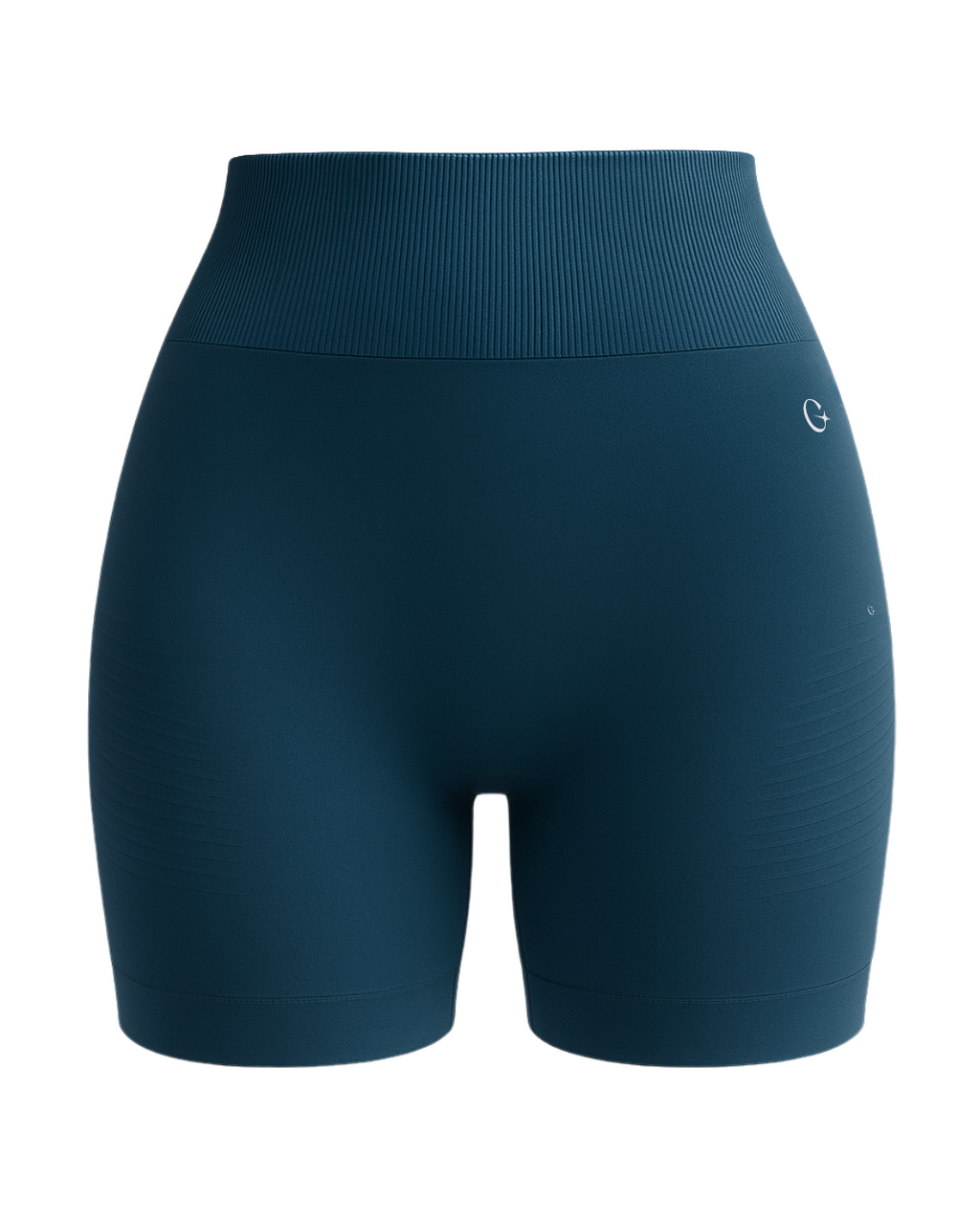 Ocean Blue Scrunch Shorts