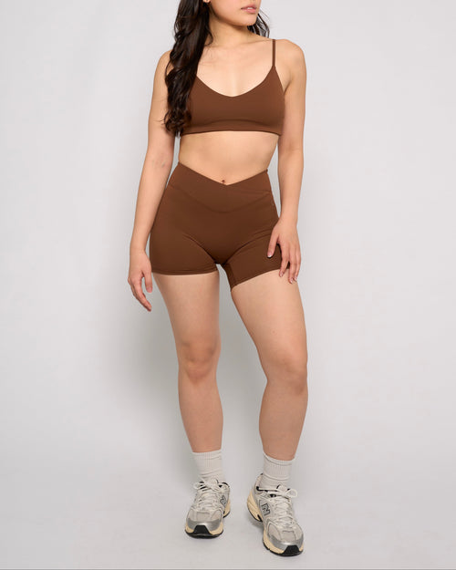 Brown Basic Demi Bra