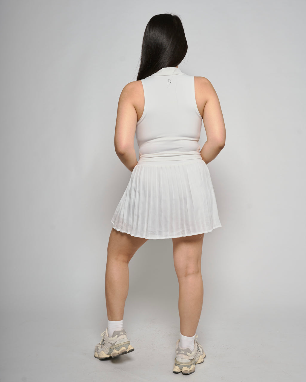 White Polo Bra Top