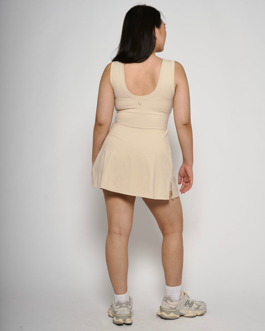 Eggshell Wrap Dress