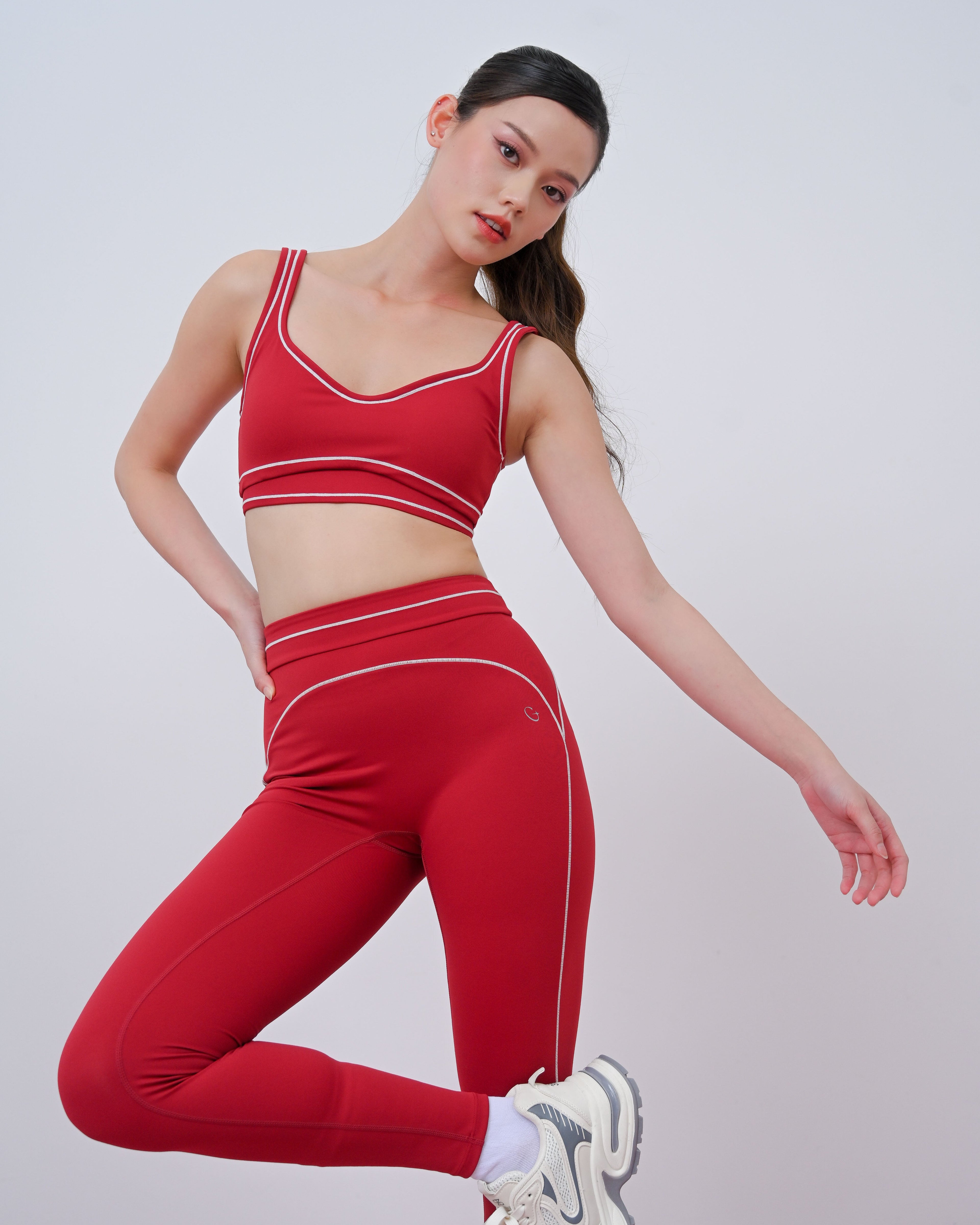 Cherry Contour Leggings
