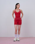 Cherry Contour Biker Shorts