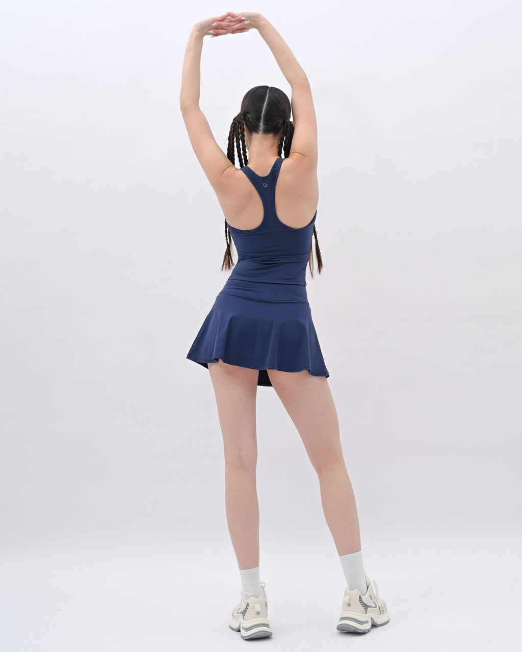 Navy Racerback Bra Tank
