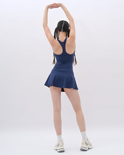 Navy Racerback Bra Tank