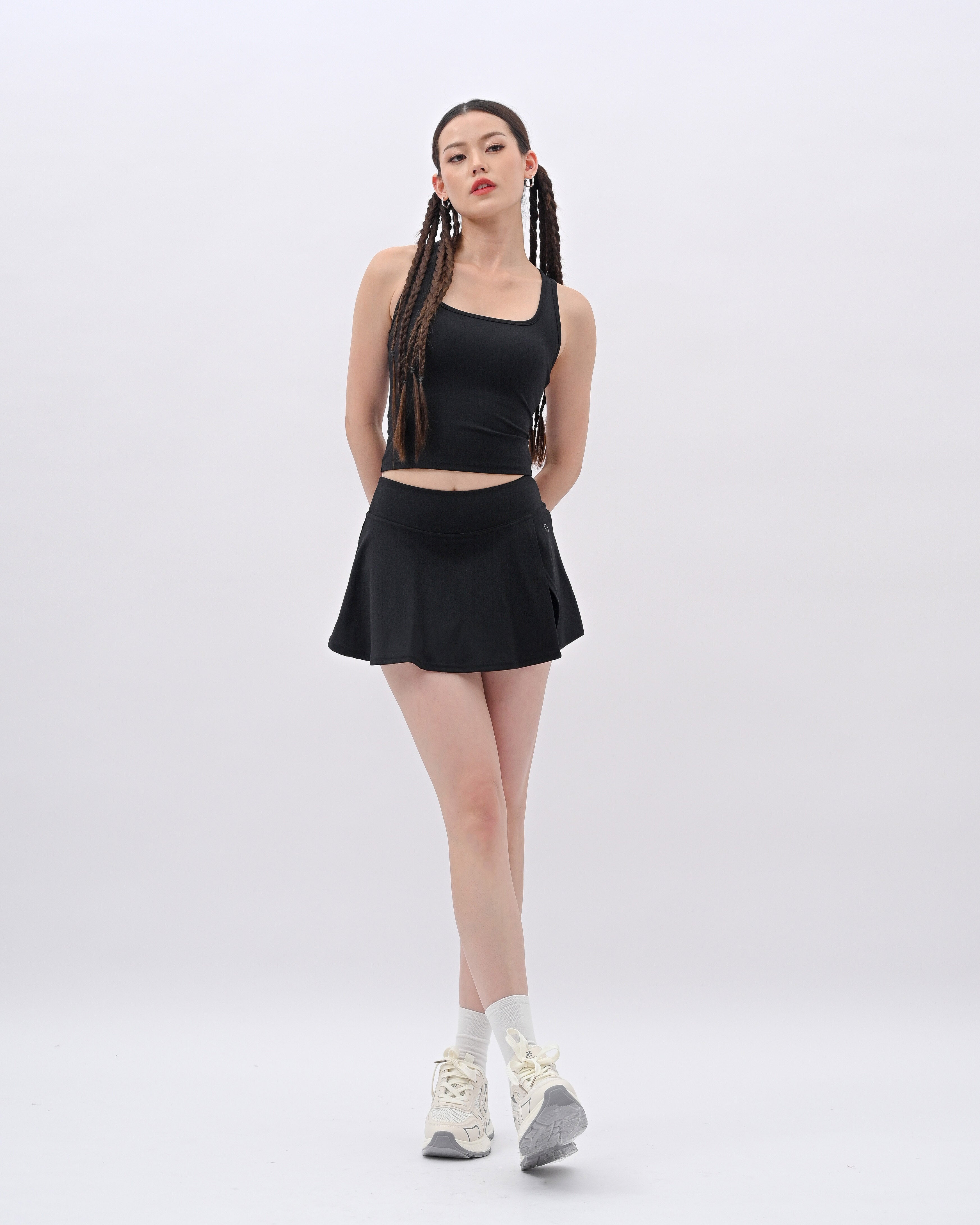 Black Racerback Bra Tank