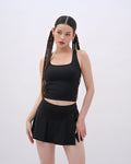 Black Court Skirt