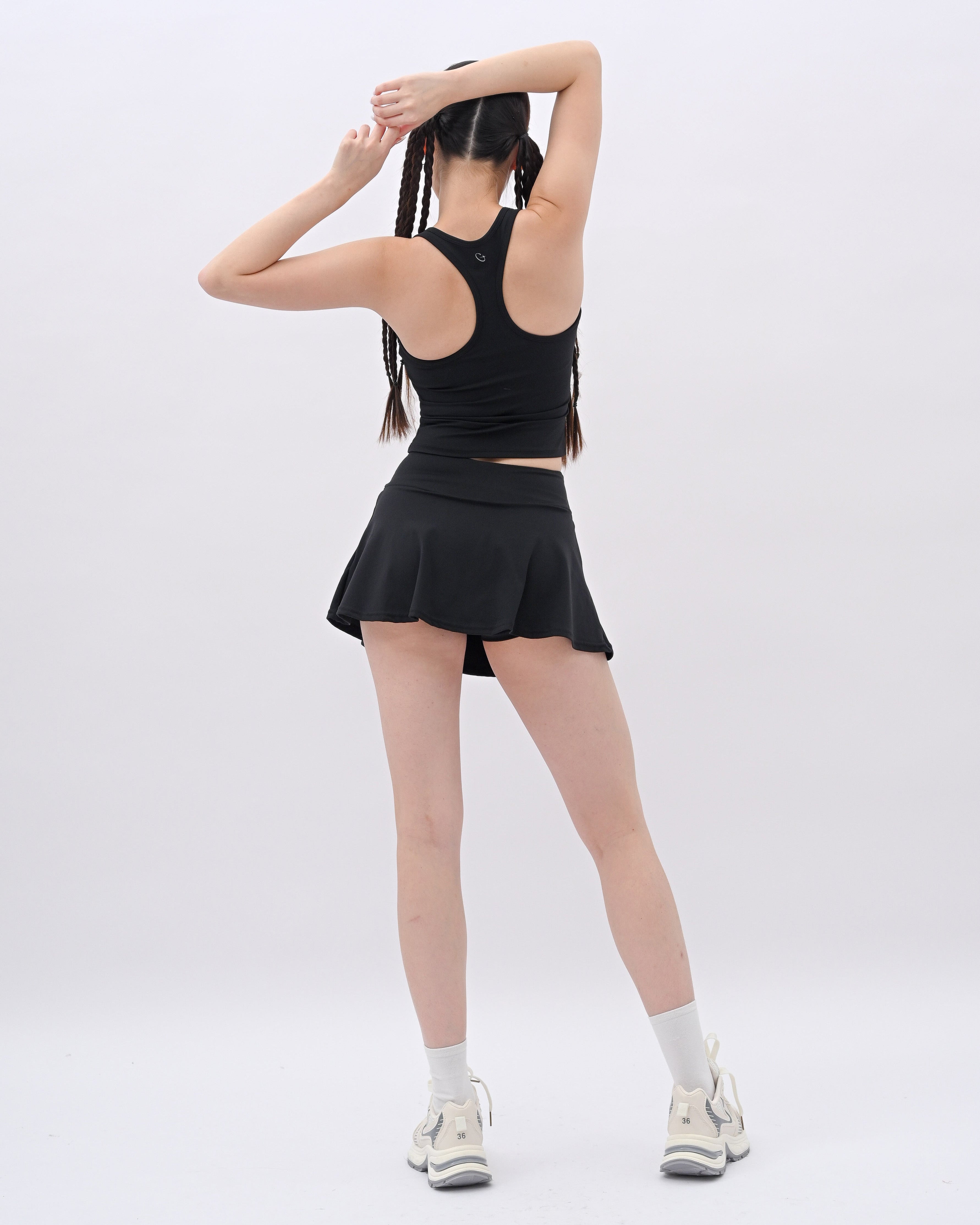 Black Racerback Bra Tank