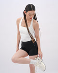 White Racerback Bra Tank