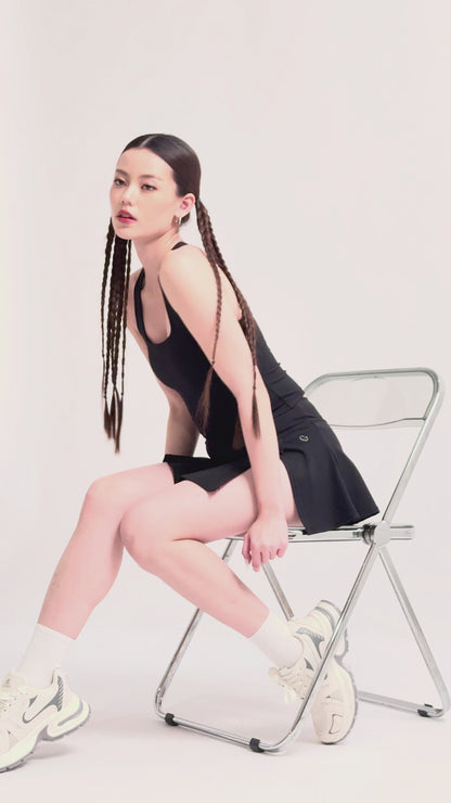 Black Racerback Bra Tank